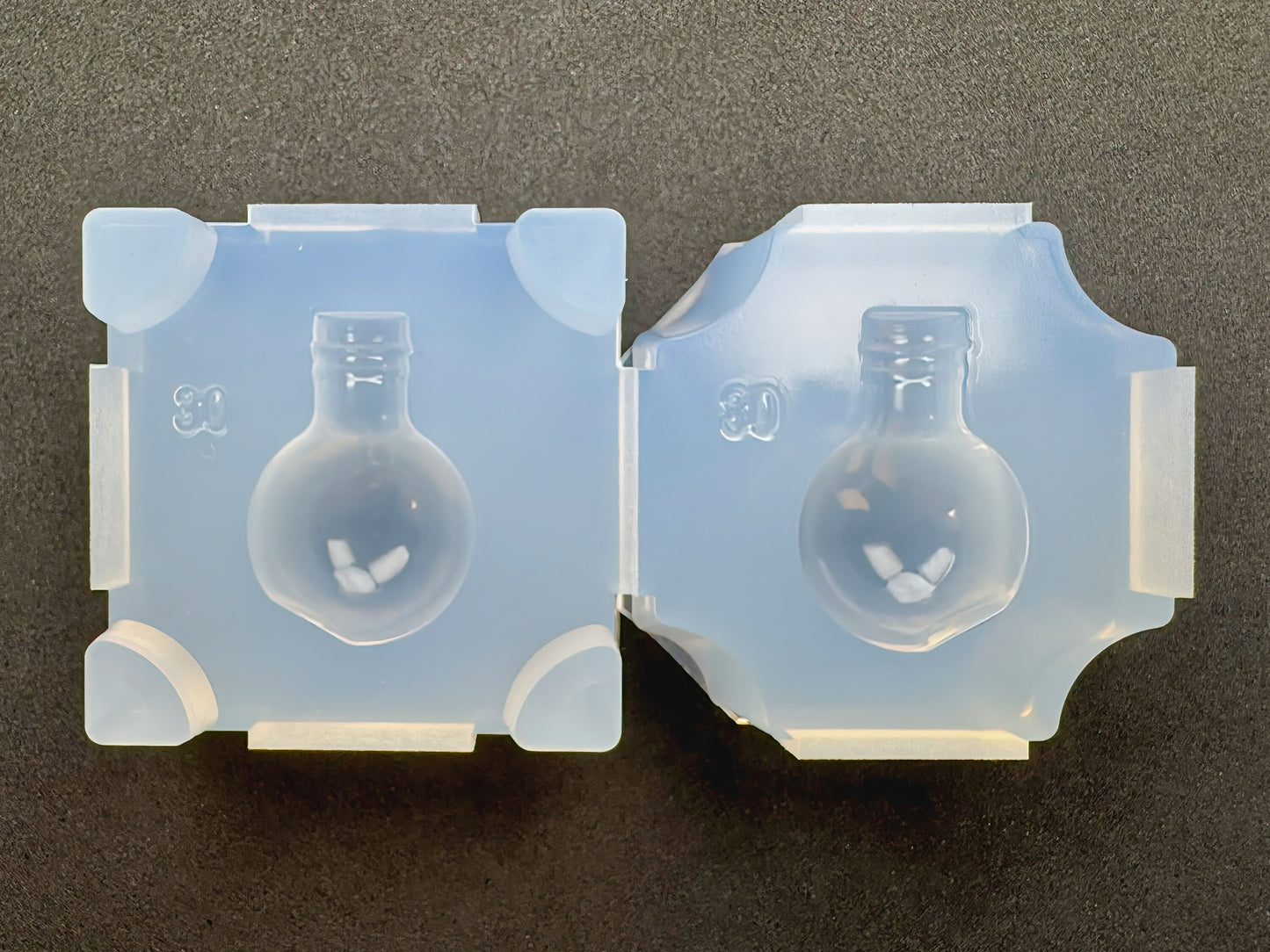 30mm「小瓶B」レジン用モールド