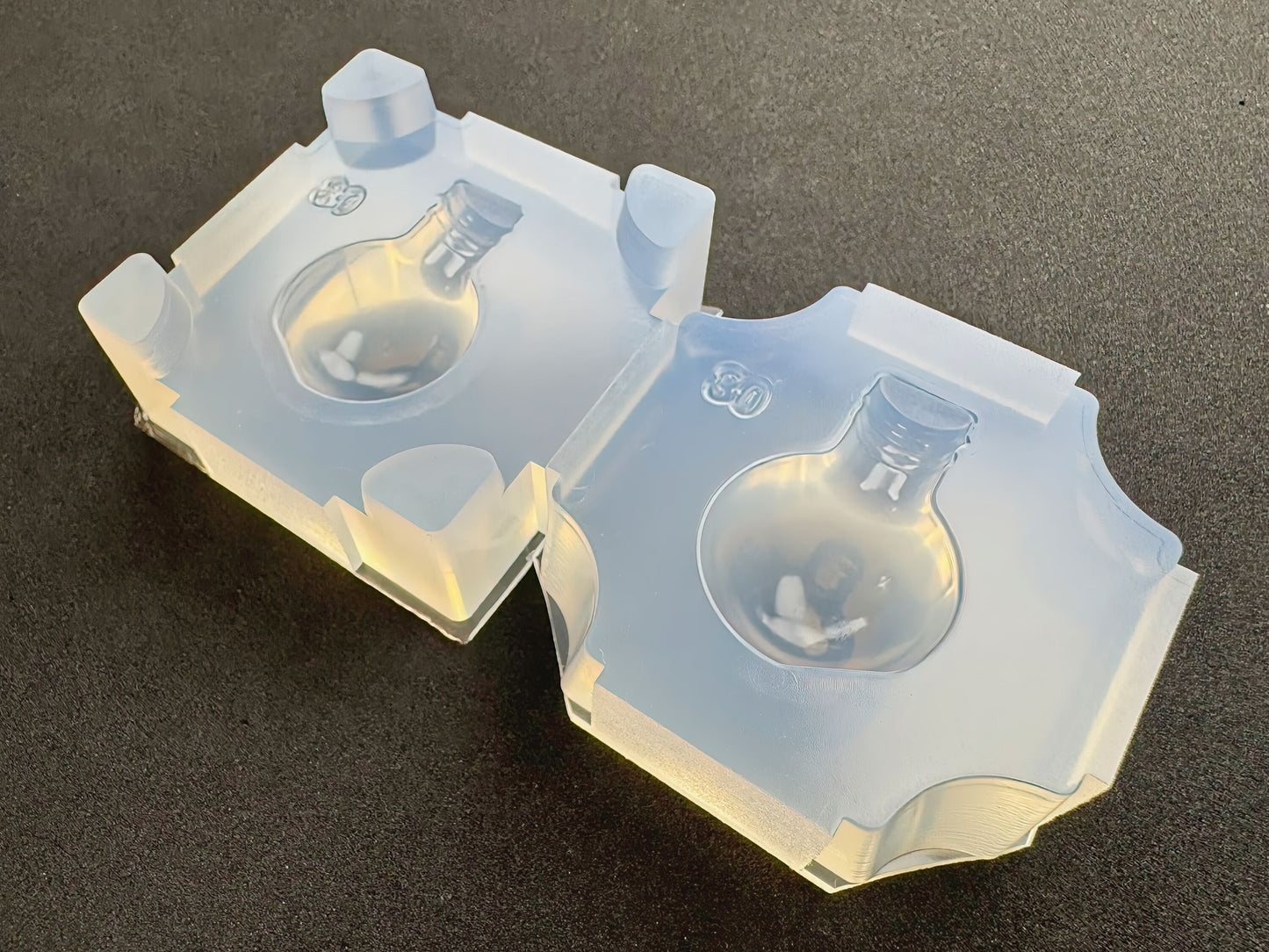 30mm「小瓶B」レジン用モールド