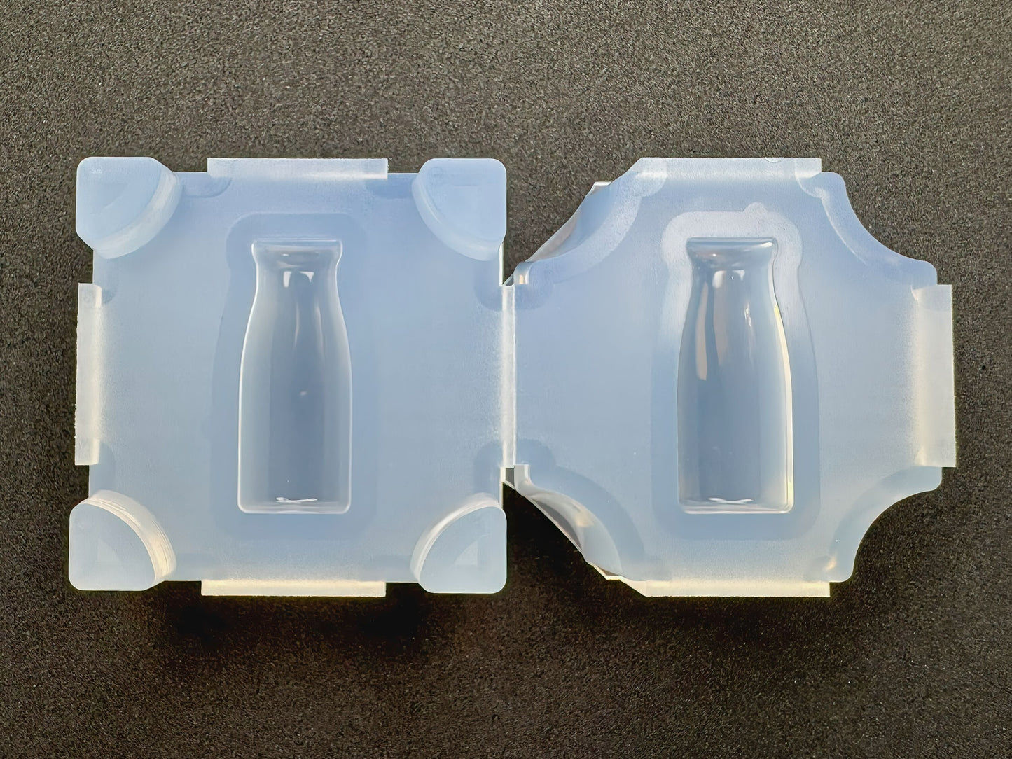 30mm「牛乳瓶A」レジン用モールド