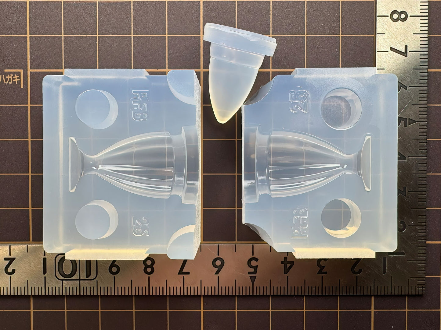 25mm「パフェグラスB」レジン用モールド