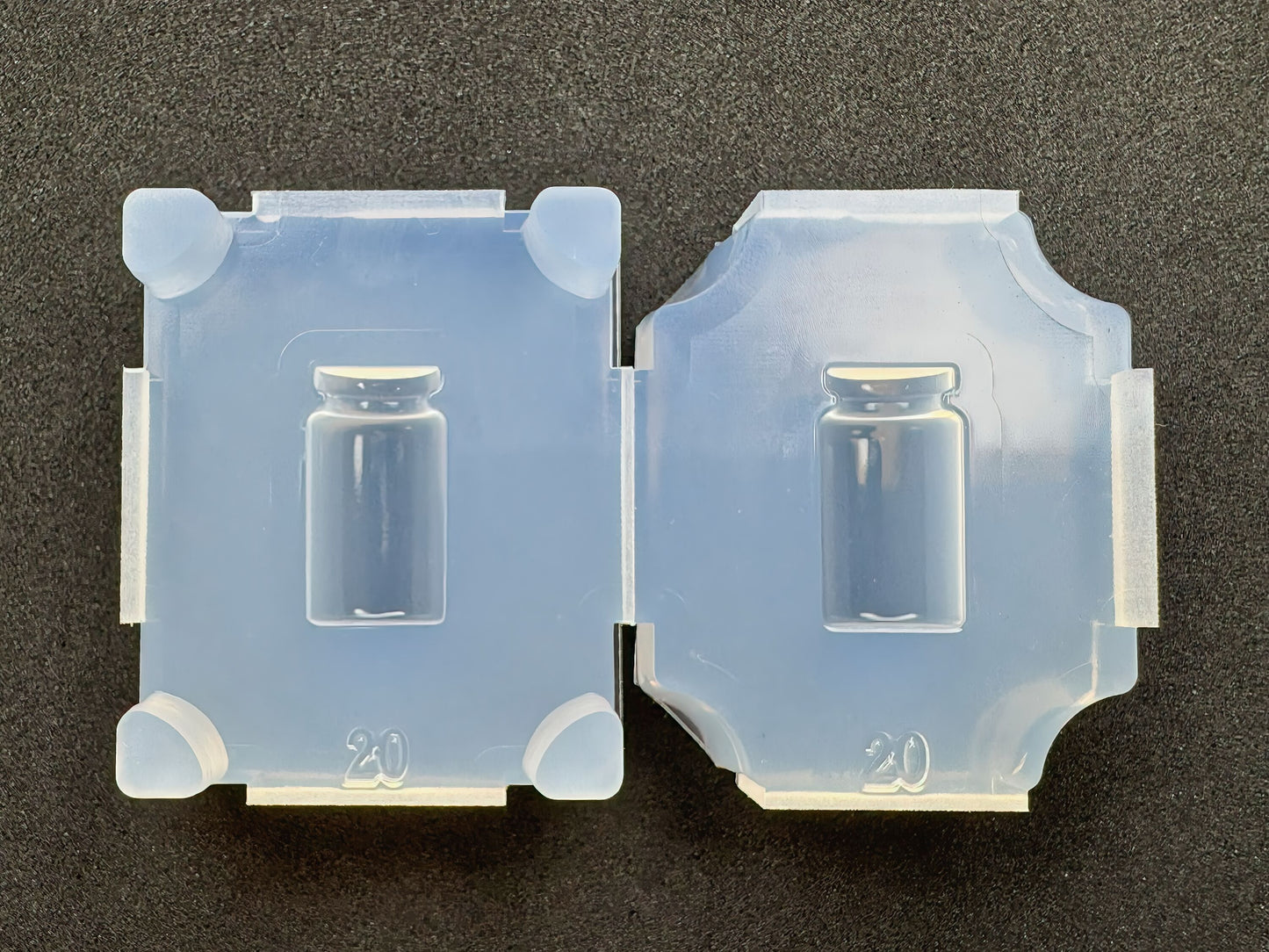 20mm「小瓶A」レジン用モールド