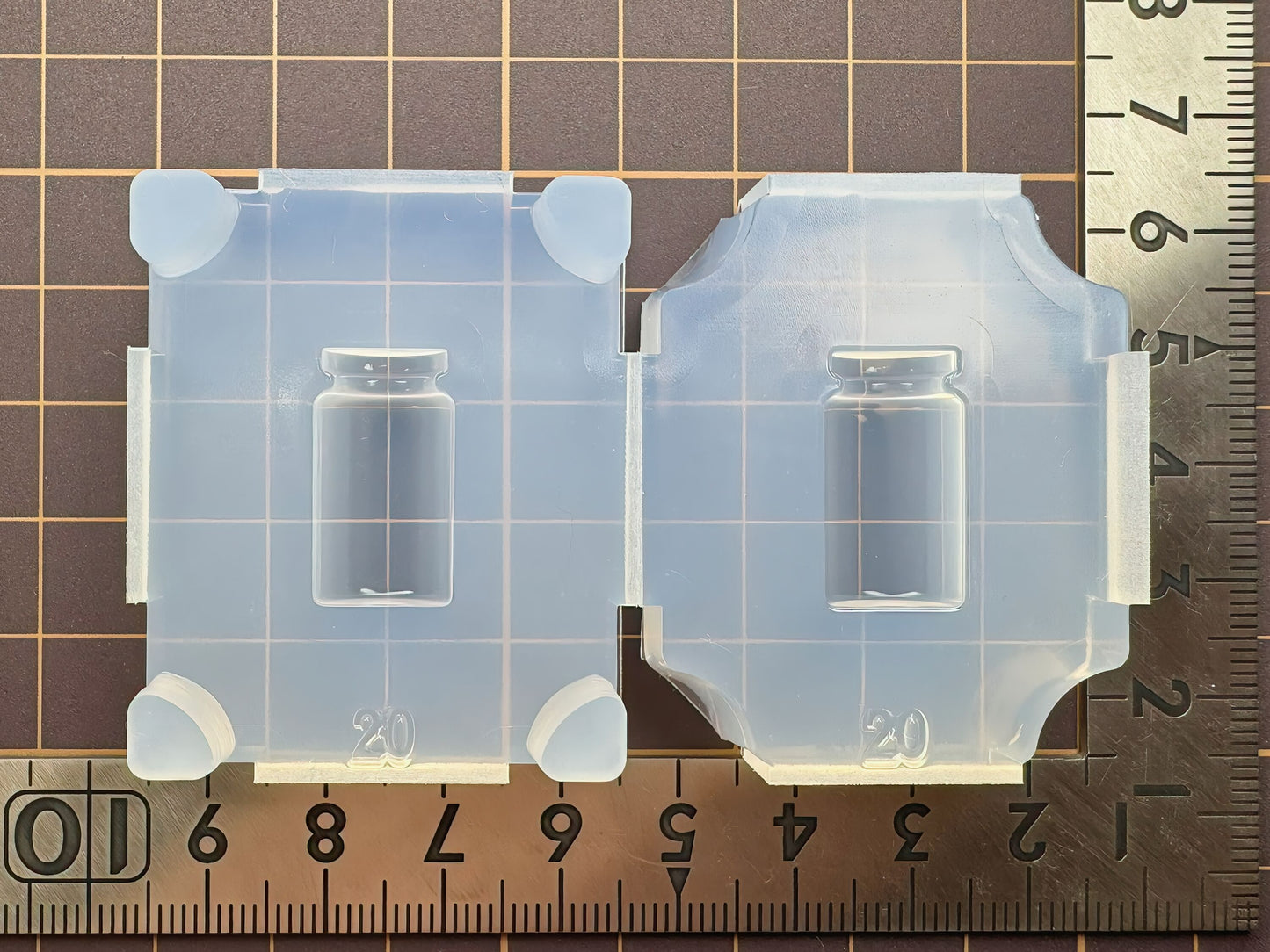 20mm「小瓶A」レジン用モールド