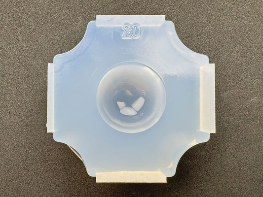 「球体表（半球）」レジン用モールド