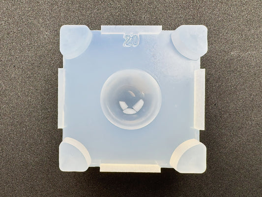 「球体裏（半球）」レジン用モールド