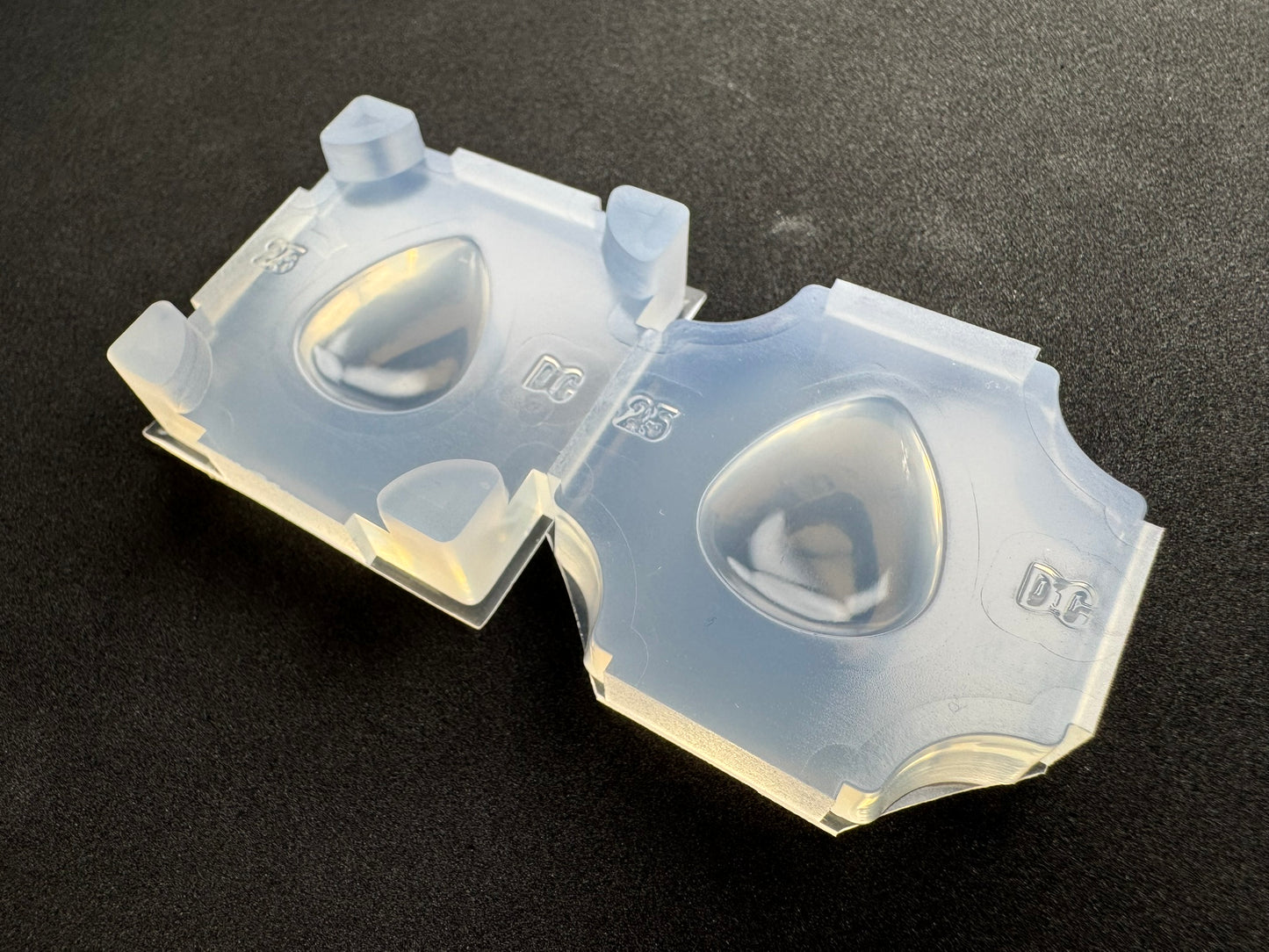 25mm「ドロップカボション」レジン用モールド
