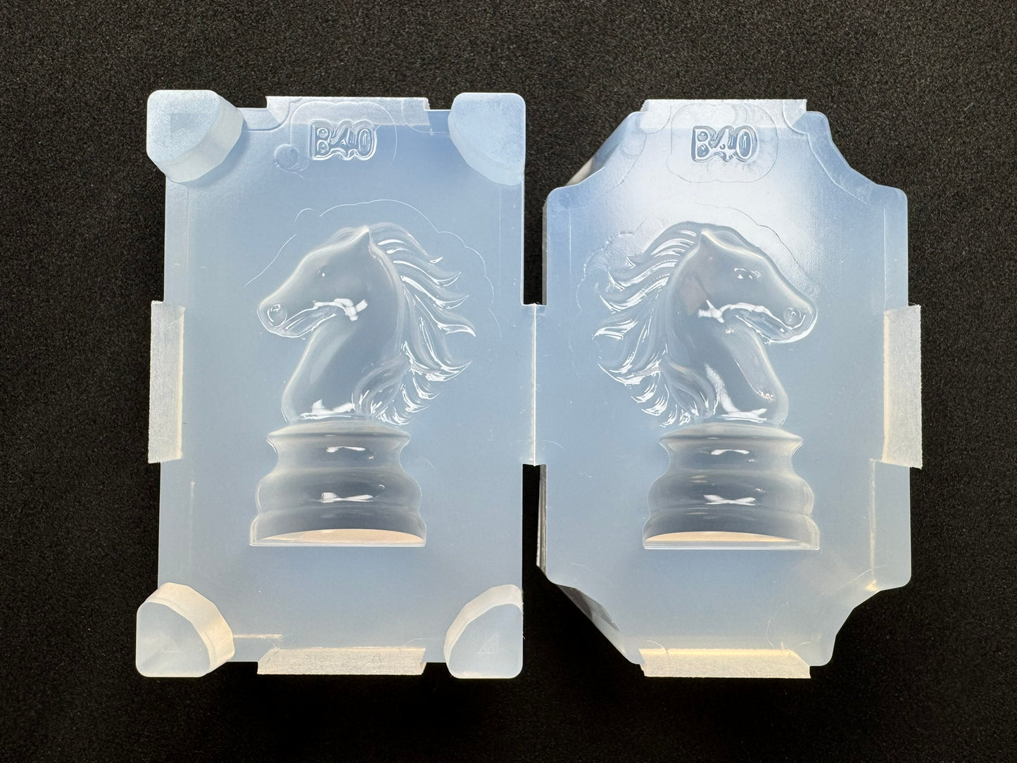 40mm「チェス・ナイトB」レジン用モールド