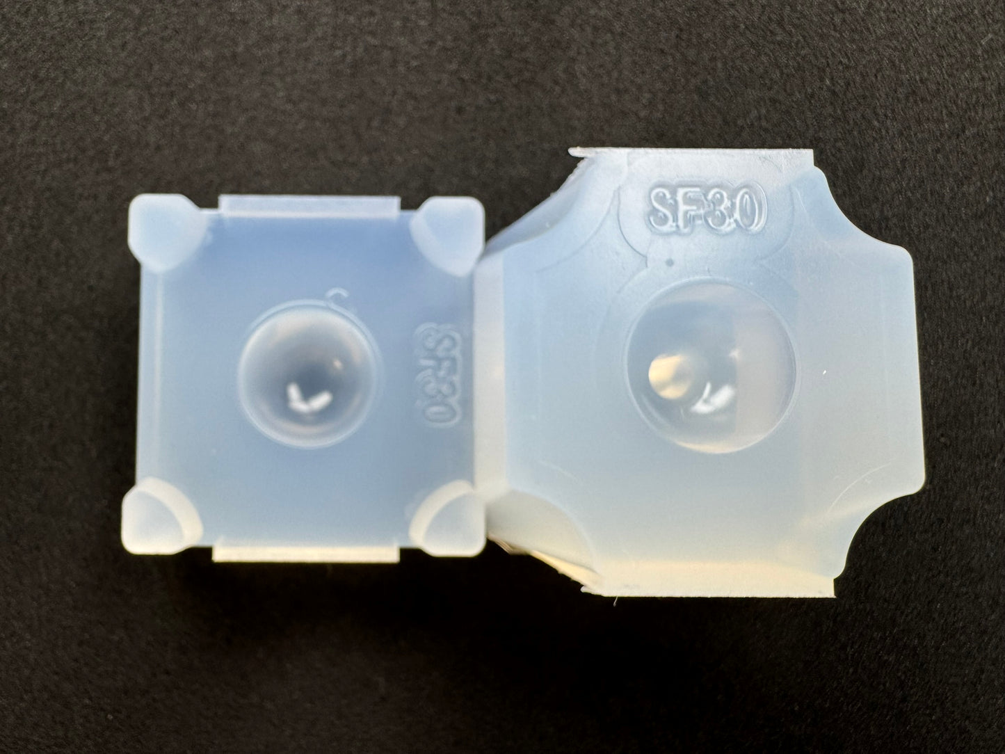 15mm「横割り丸フラスコ」レジン用モールド
