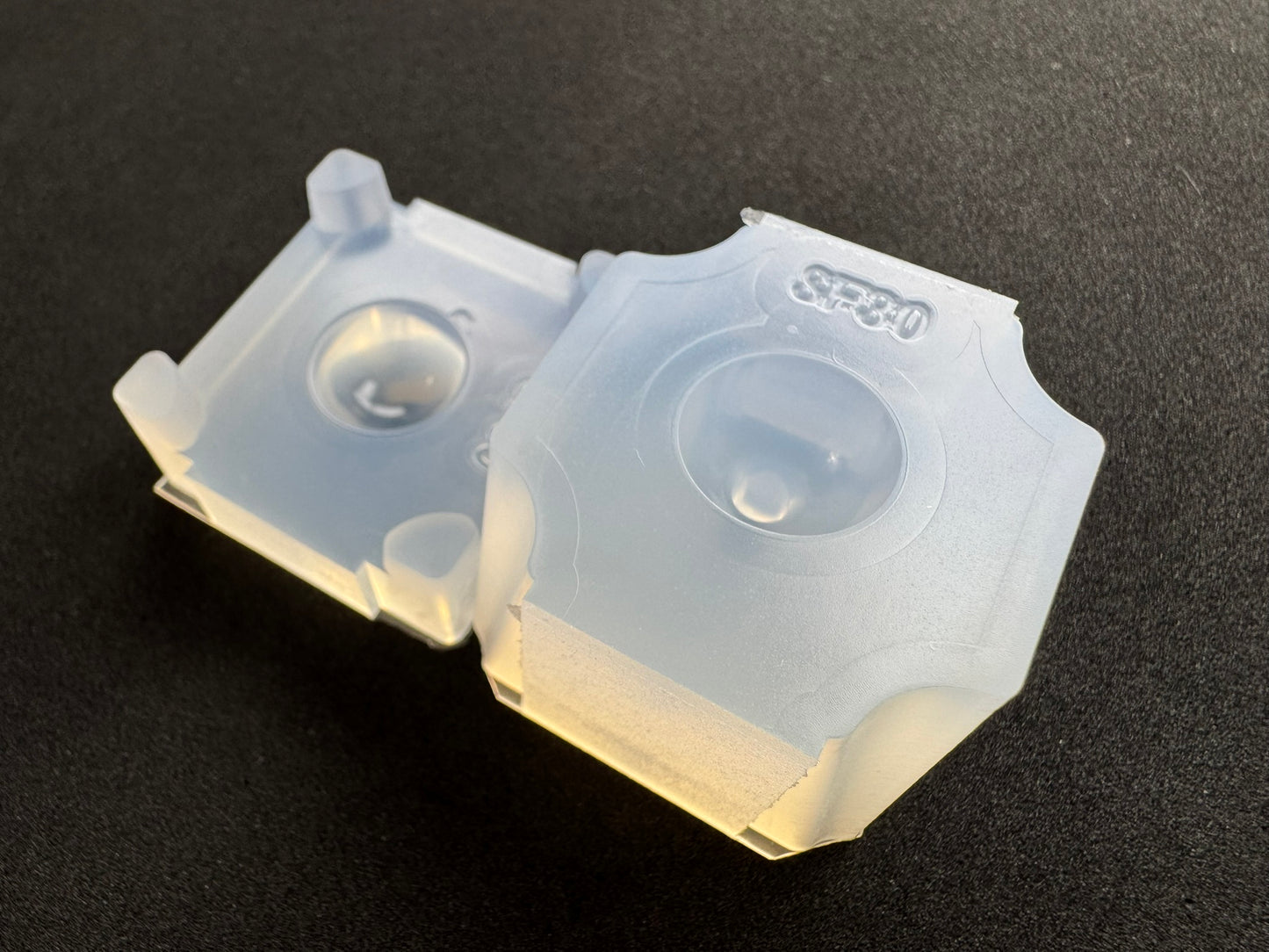 15mm「横割り丸フラスコ」レジン用モールド