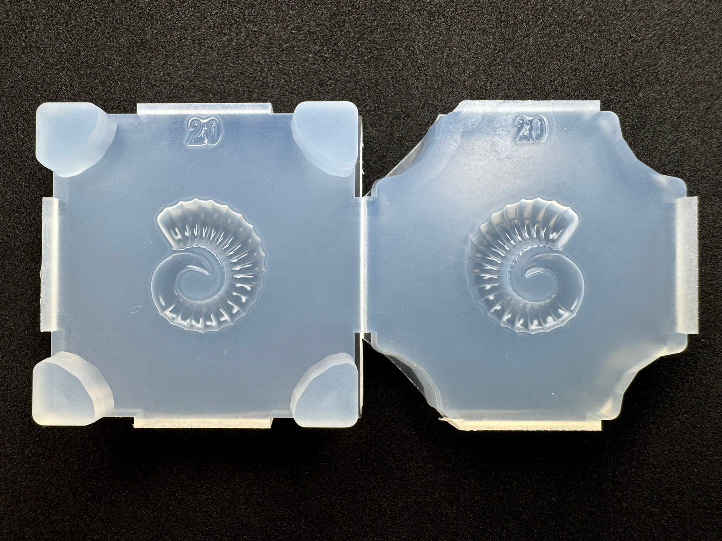 20mm「羊の角」レジン用モールド