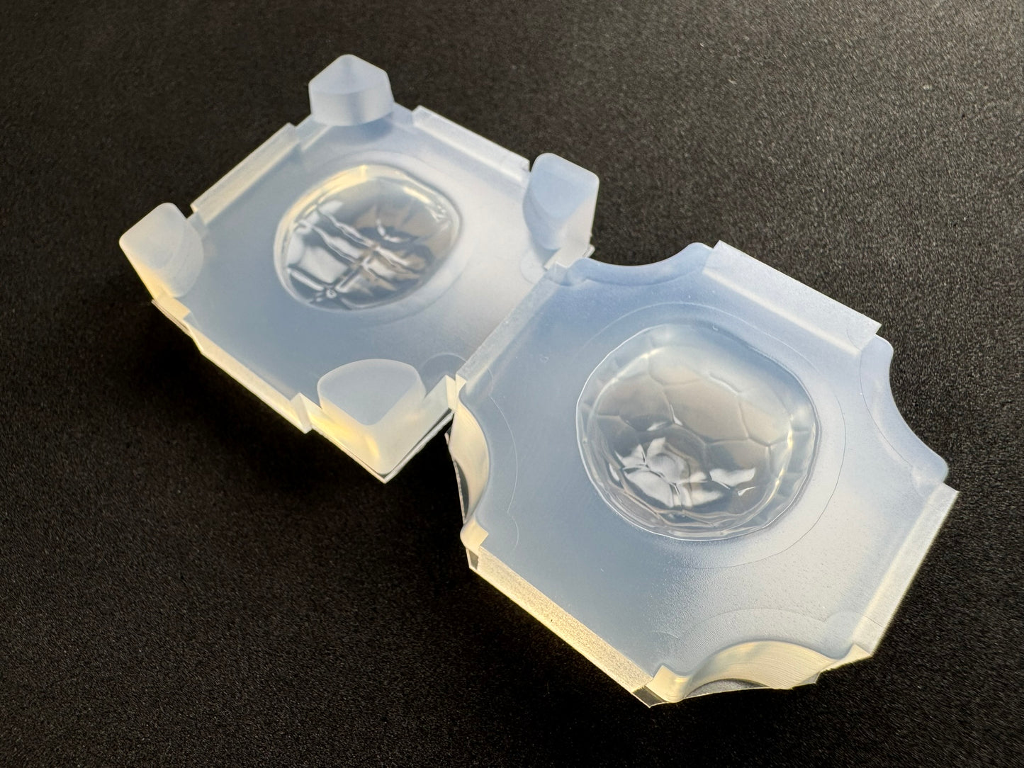 25mm「亀の甲羅」レジン用モールド