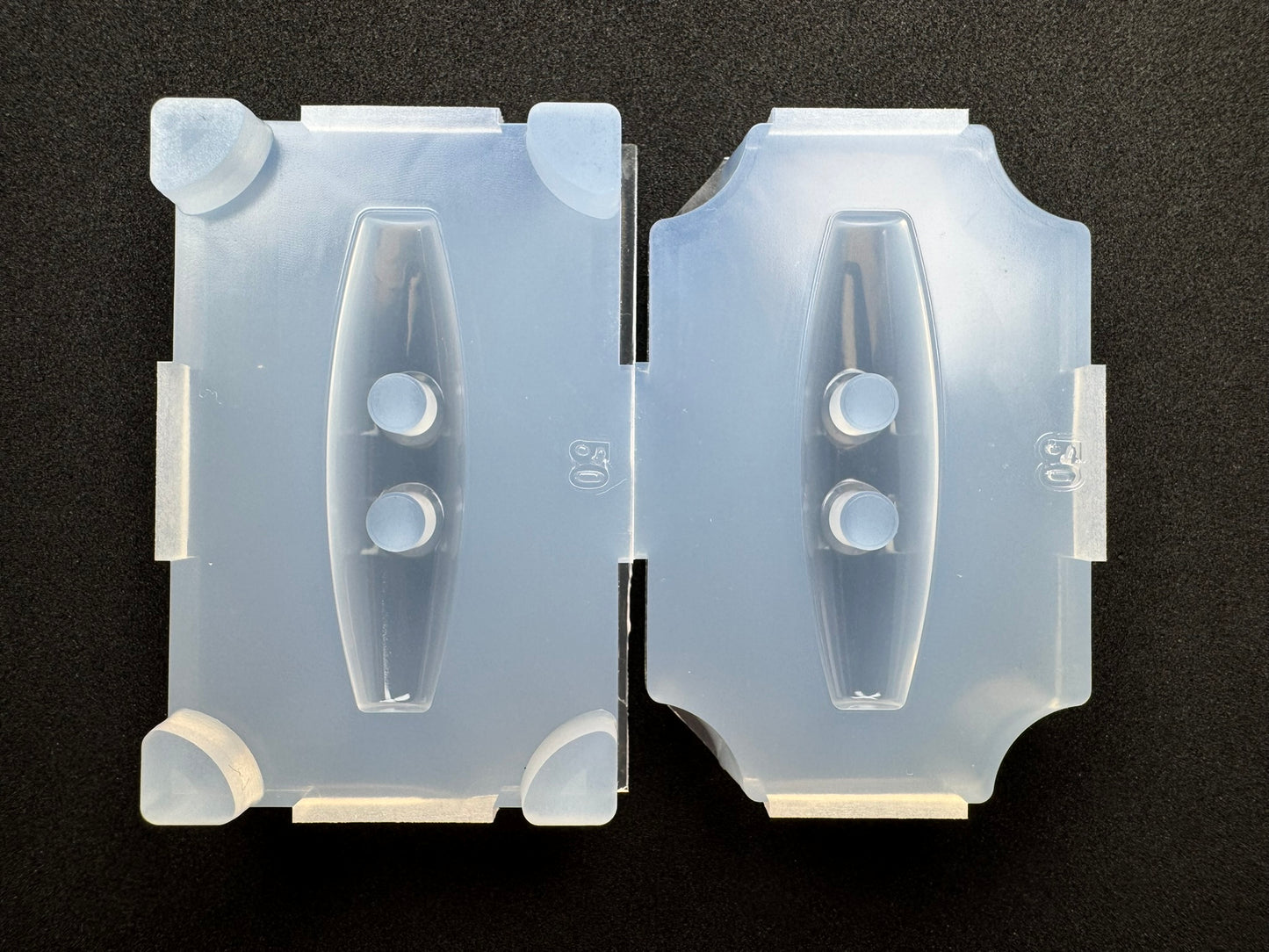 50mm「ダッフルボタン」レジン用モールド