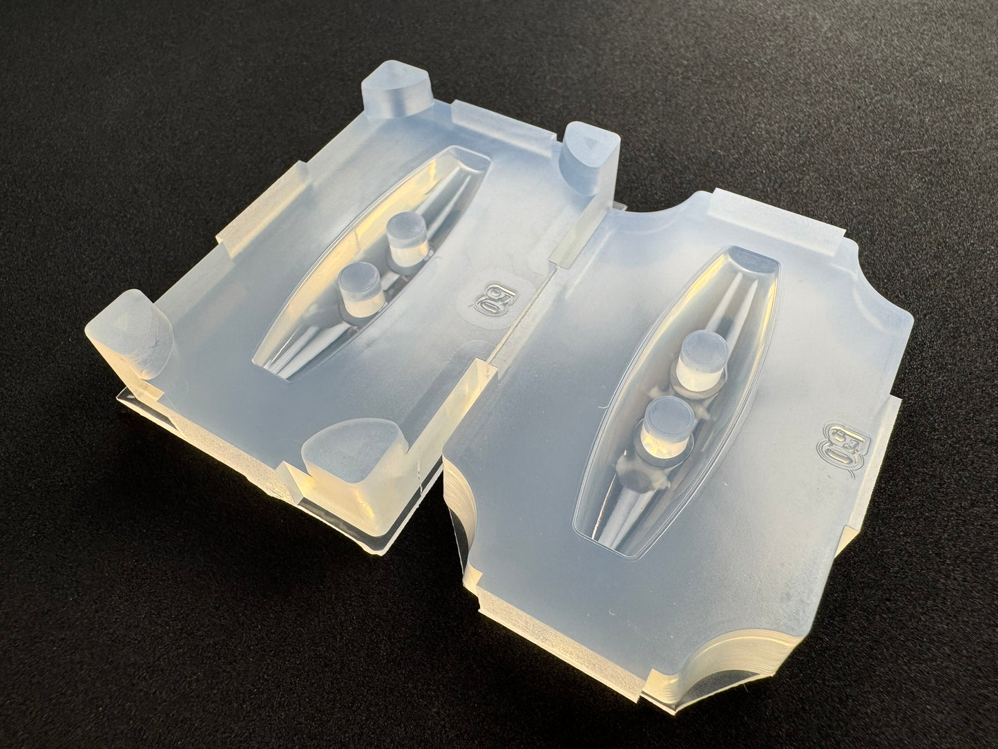 50mm「ダッフルボタン」レジン用モールド