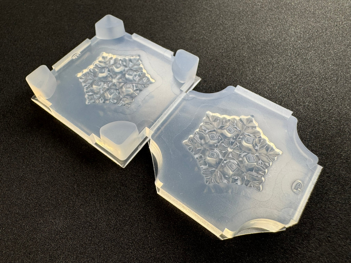 30mm「雪の結晶C」レジン用モールド