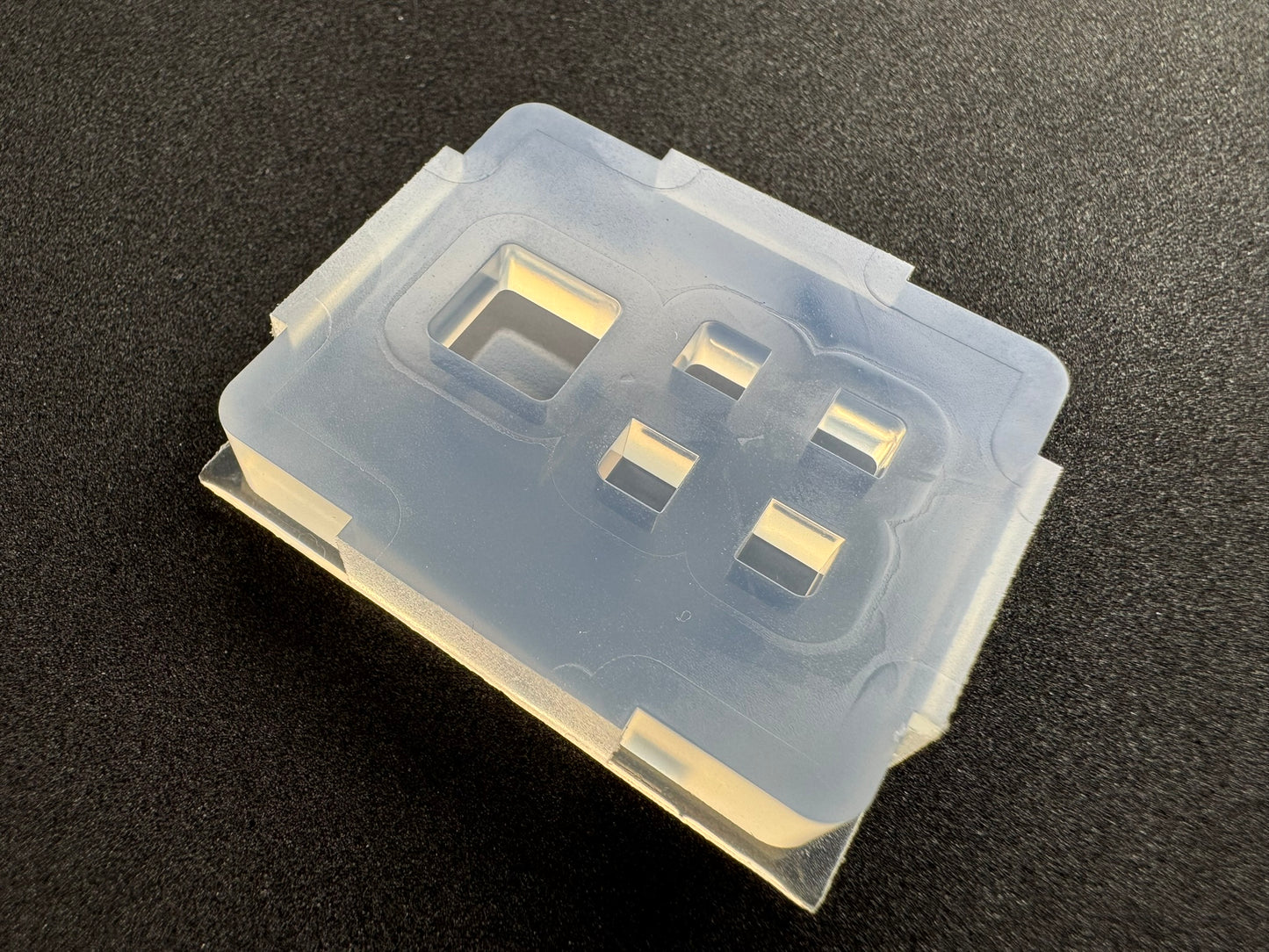 10mm「ドットスクエア」レジン用モールド