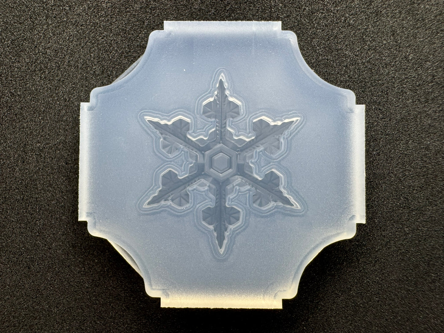 30mm「雪の結晶A」レジン用モールド