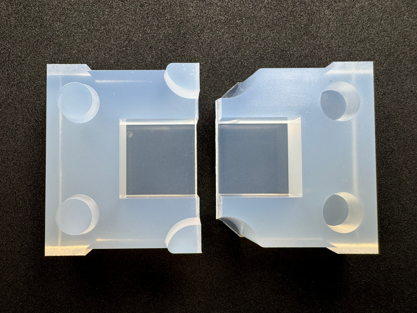 20mm「割り型キューブ」レジン用モールド