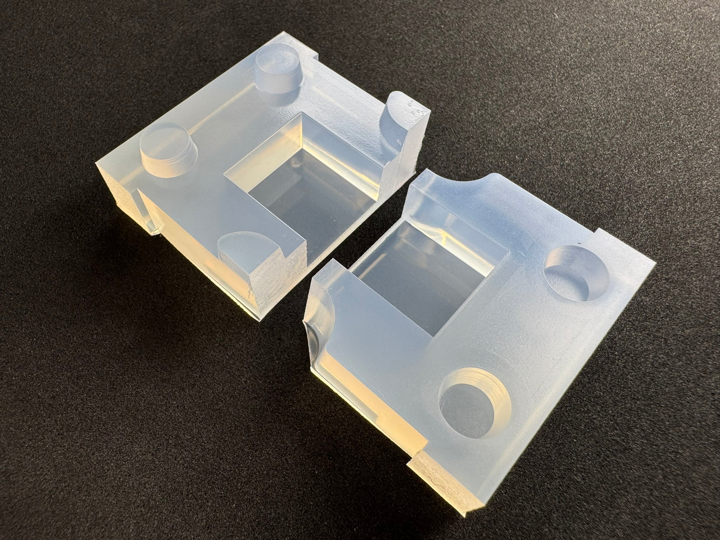 20mm「割り型キューブ」レジン用モールド