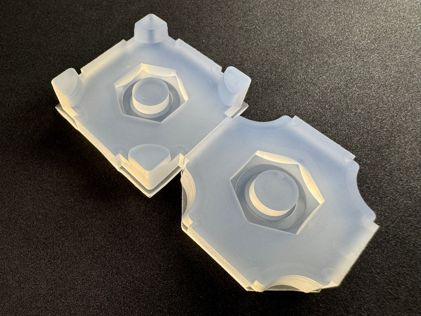 "Nut" resin mold