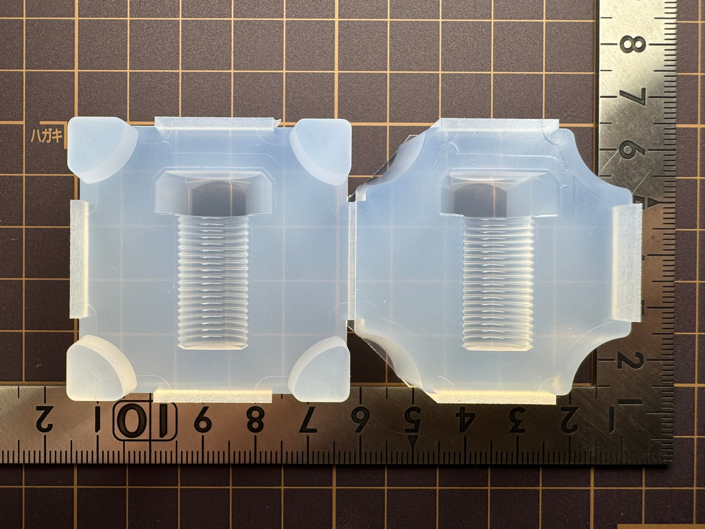 「六角ボルト」レジン用モールド