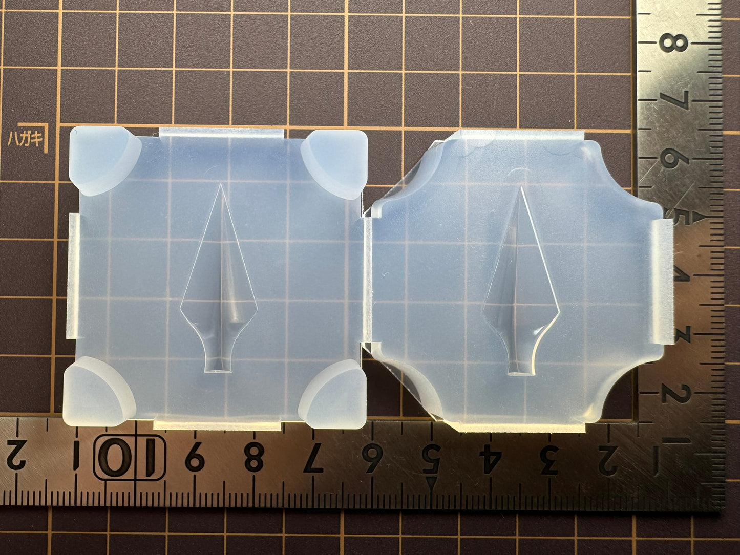 30mm「矢じりB」レジン用モールド