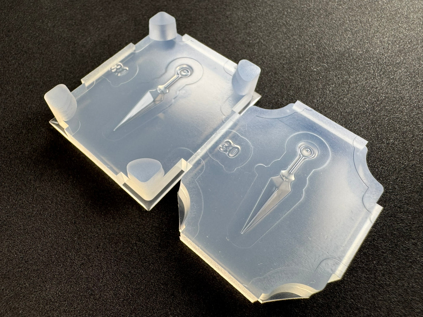 30mm「苦無A」レジン用モールド