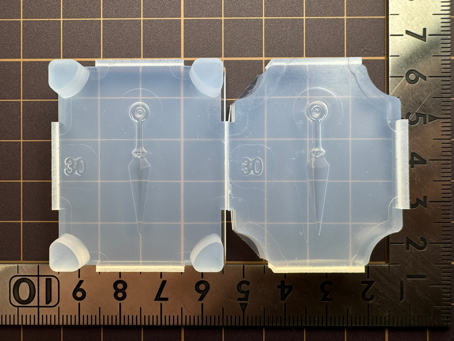 30mm「苦無A」レジン用モールド