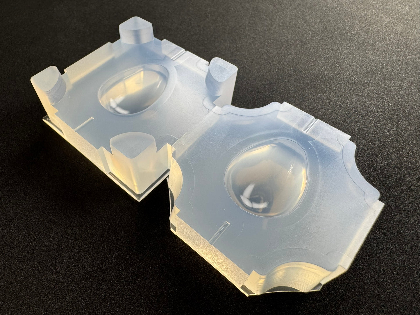 「センターライン付き卵」レジン用モールド