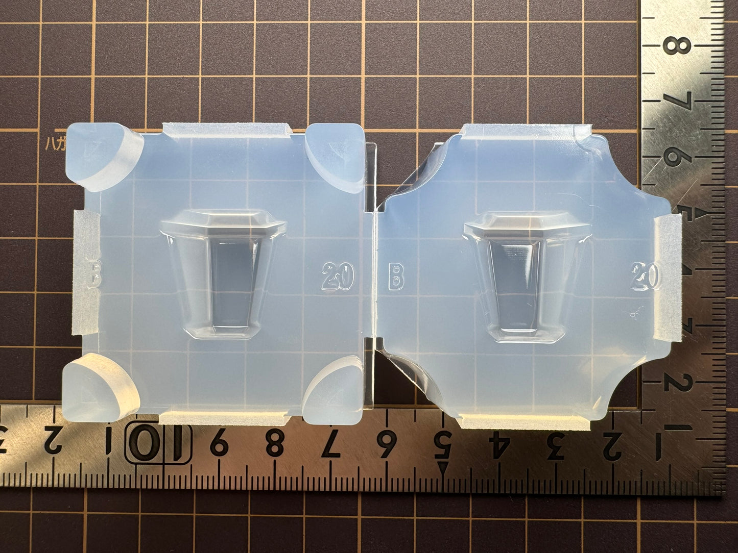 20mm「ランタンベースB」レジン用モールド