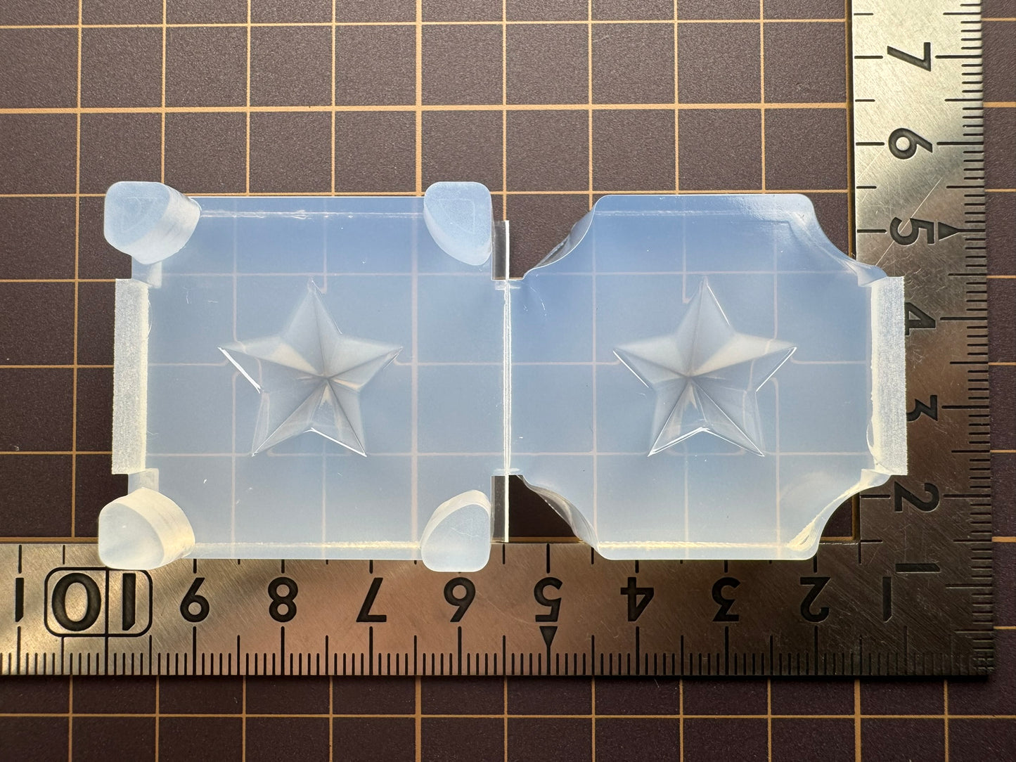 「立体星A」レジン用モールド