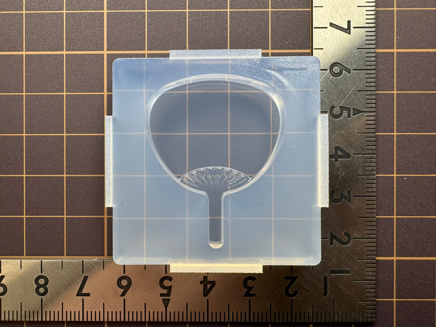 40mm「うちわ」レジン用モールド