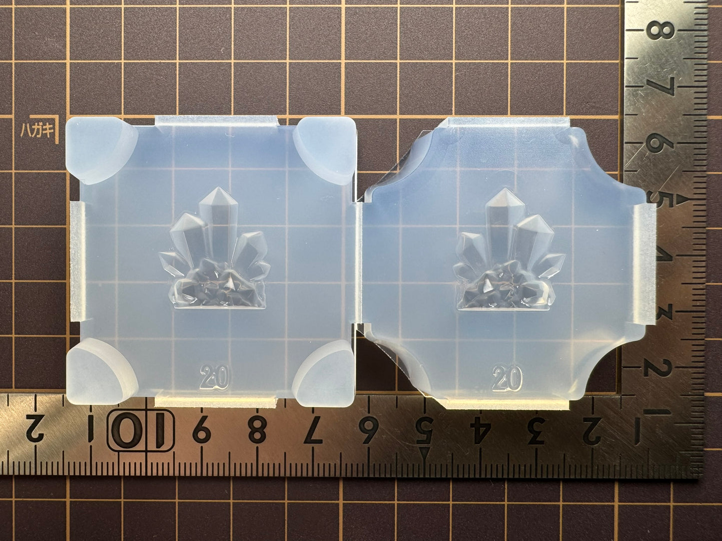 「鉱物クラスタA」レジン用モールド