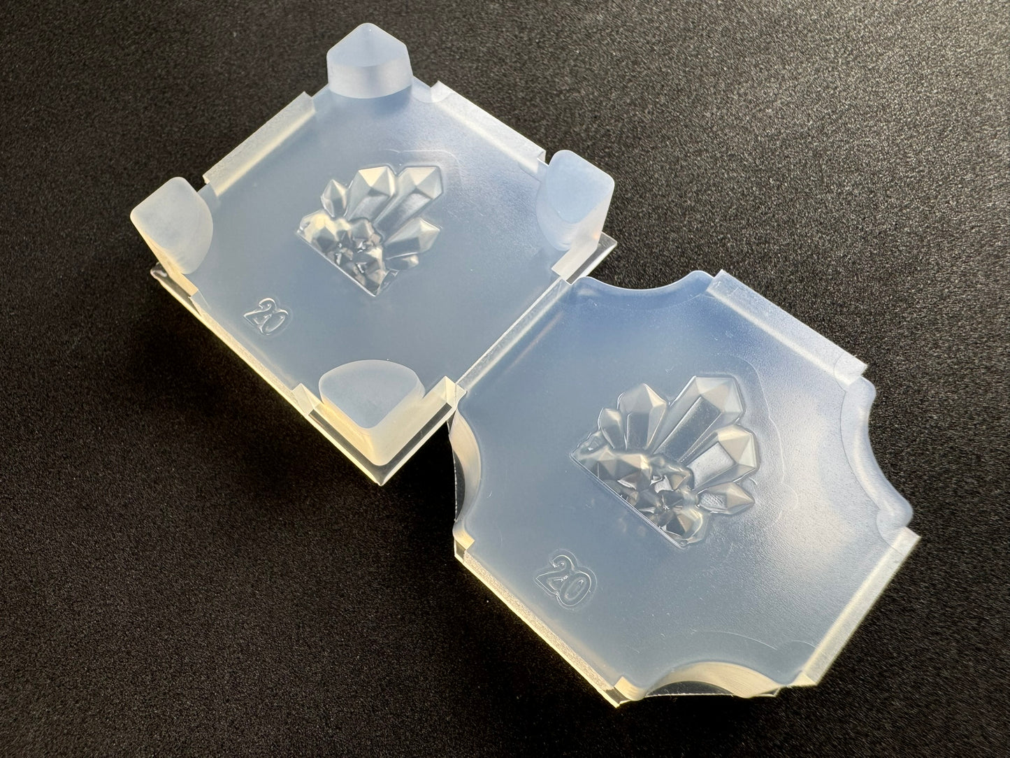 「鉱物クラスタA」レジン用モールド