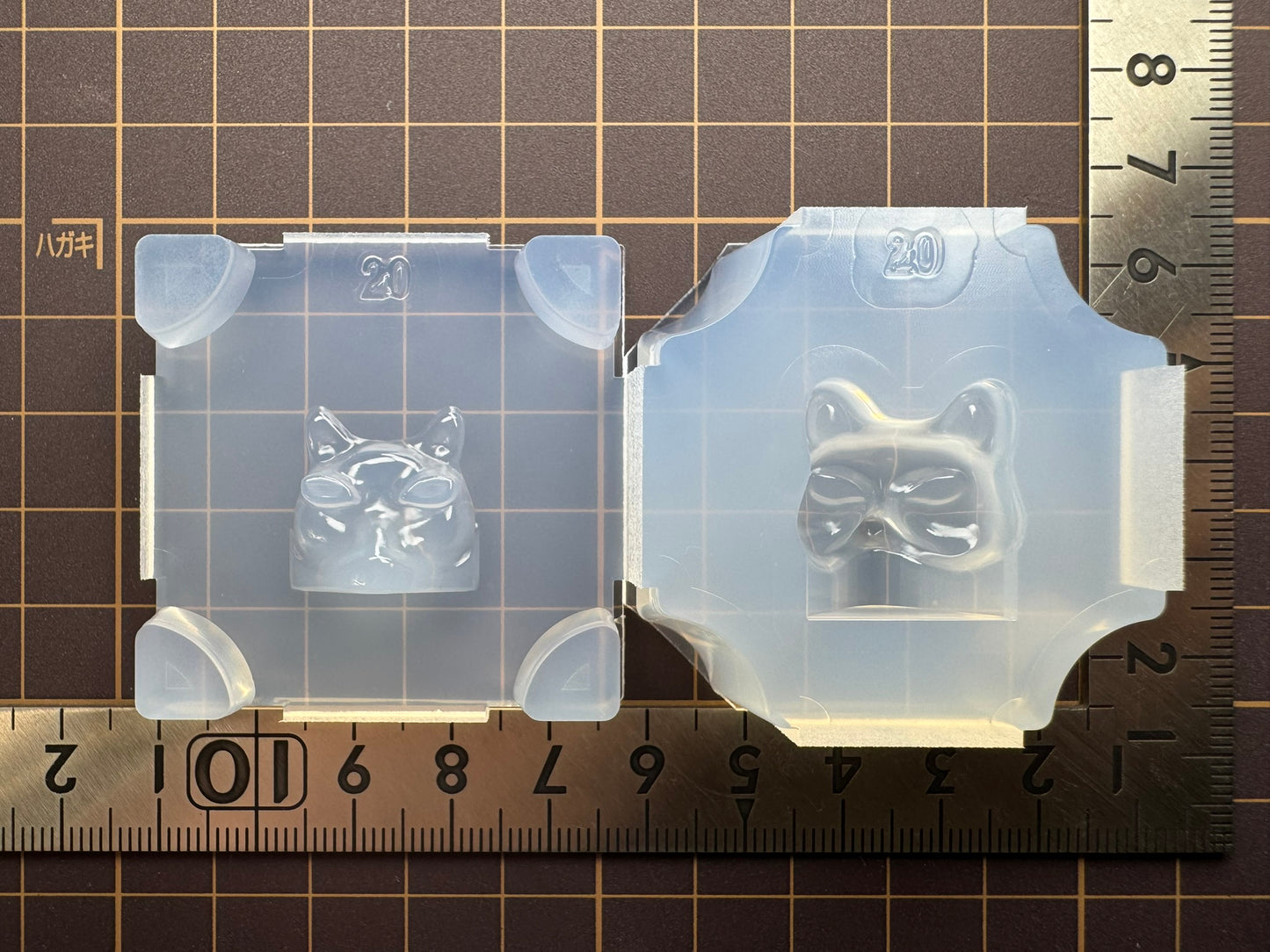 「猫面」レジン用モールド