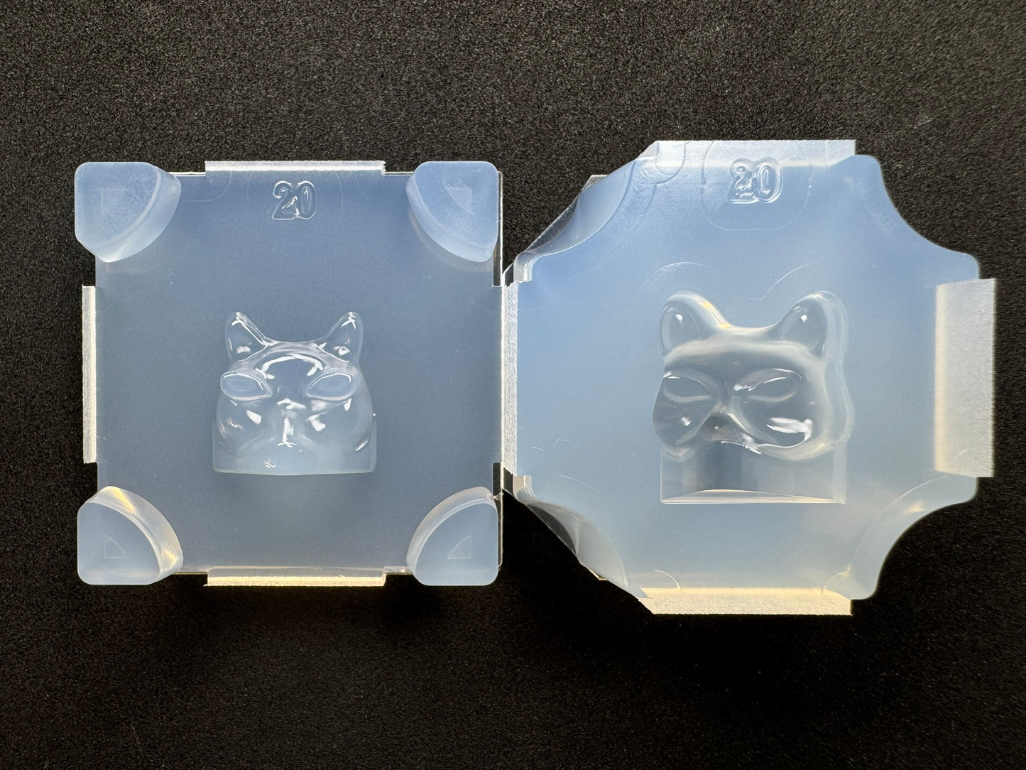 「猫面」レジン用モールド