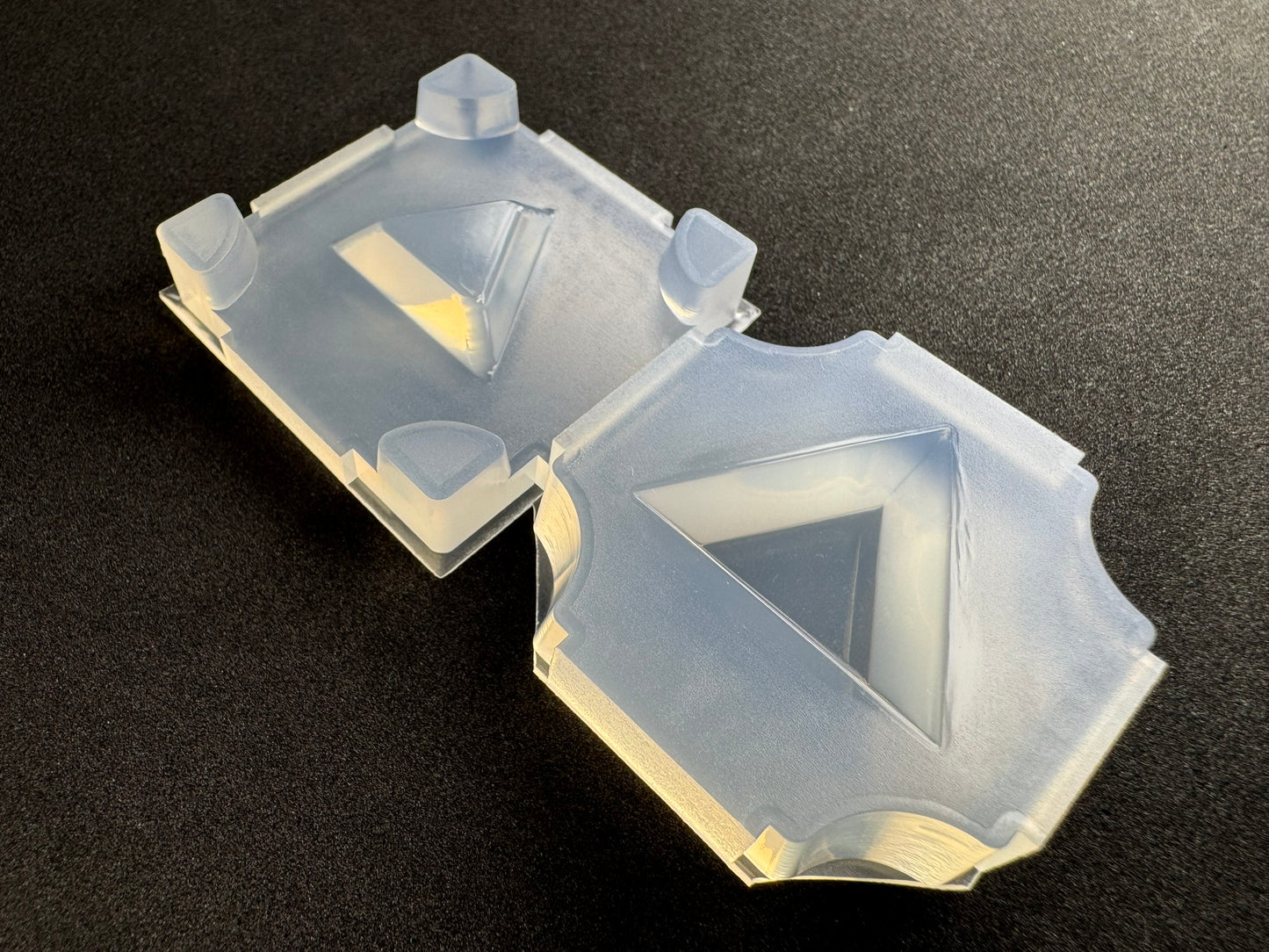 30mm「三角トレー」レジン用モールド