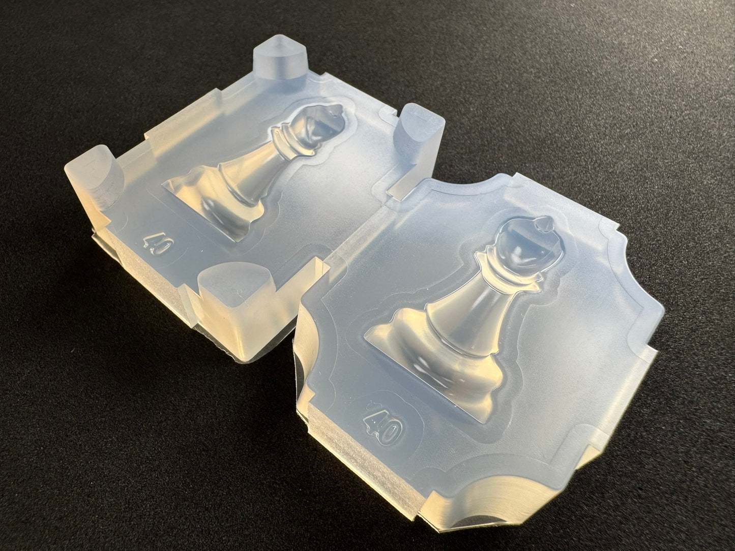 「チェス・ビショップ」レジン用モールド