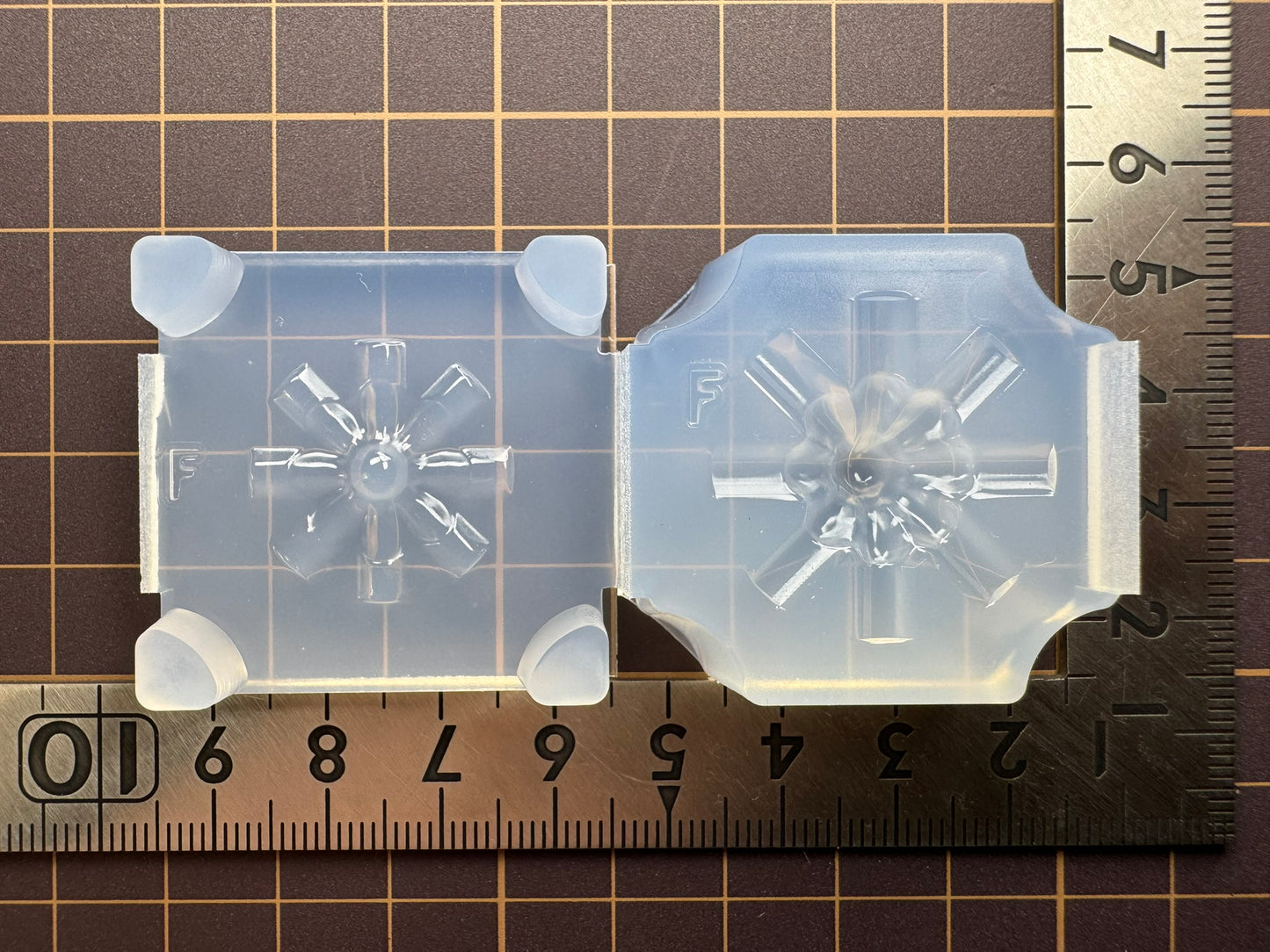 15mm「お花ビーズF」レジン用モールド