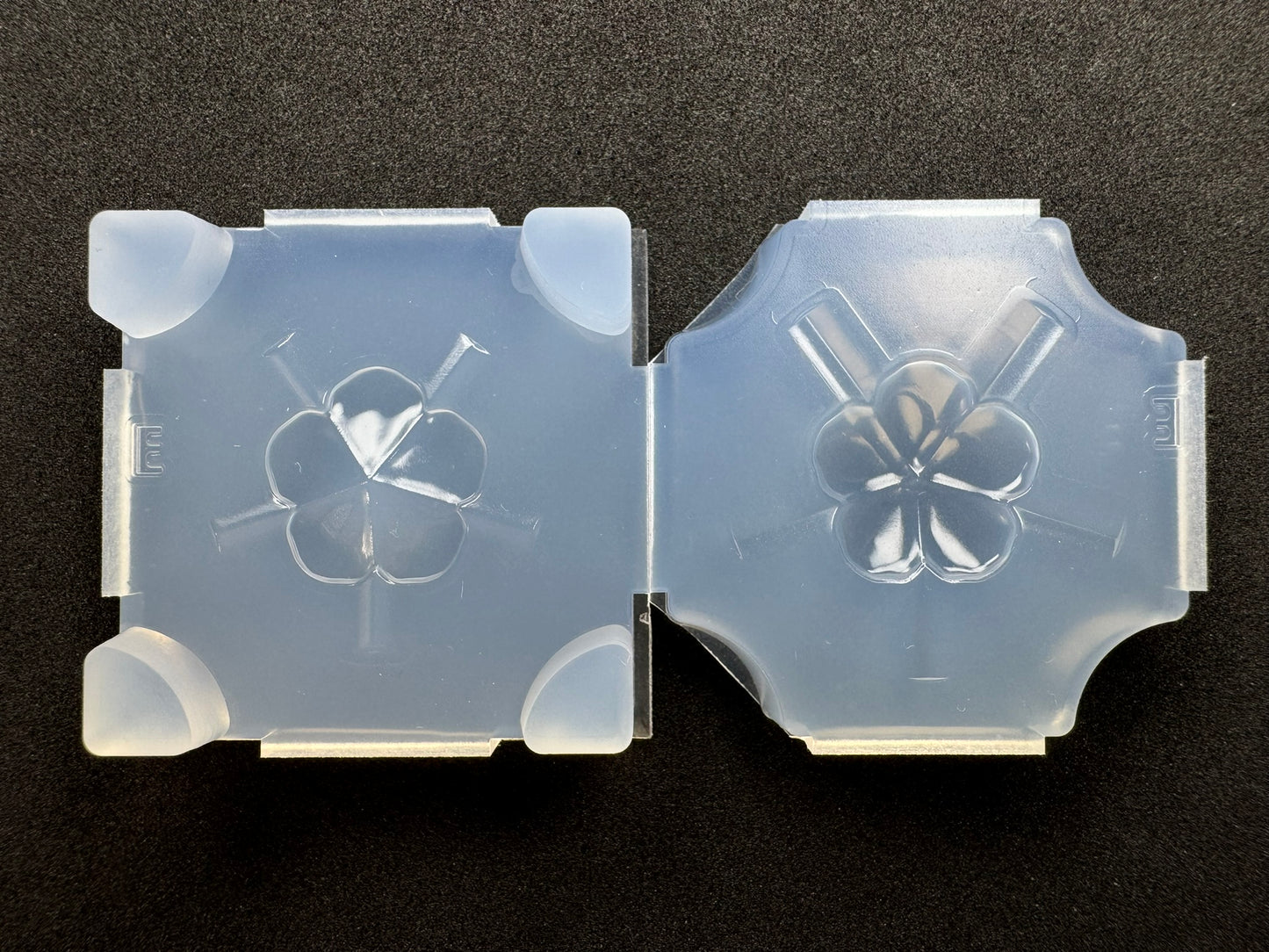 20mm「お花ビーズE」レジン用モールド
