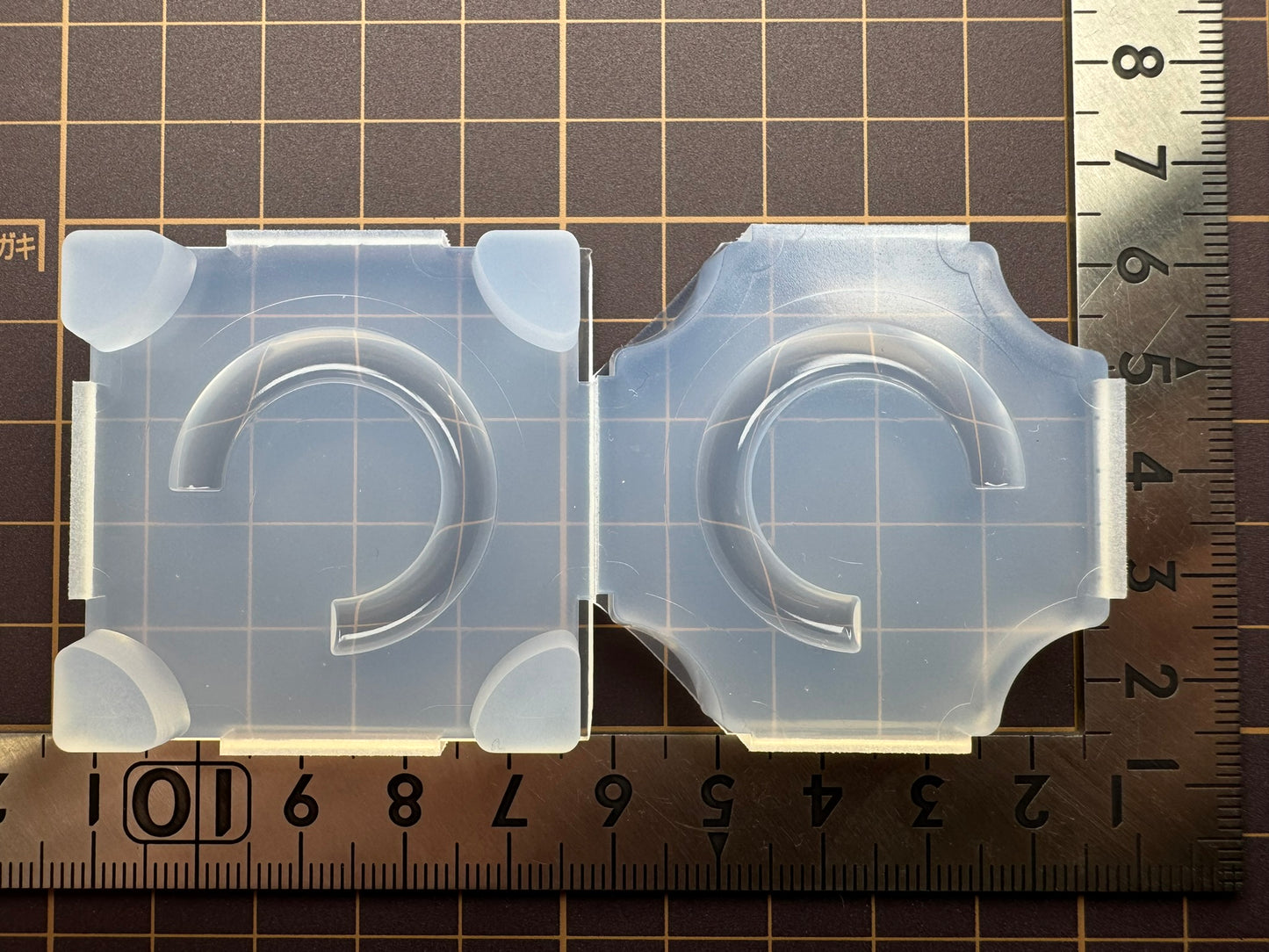 30mm「C型ピアス」レジン用モールド