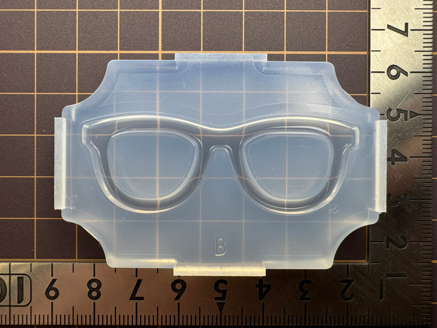 60mm「メガネB」レジン用モールド