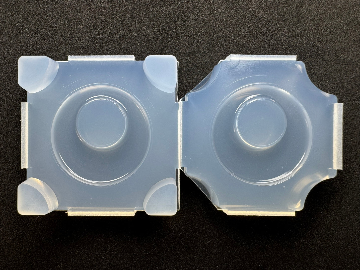 "Circular with holes" resin mold