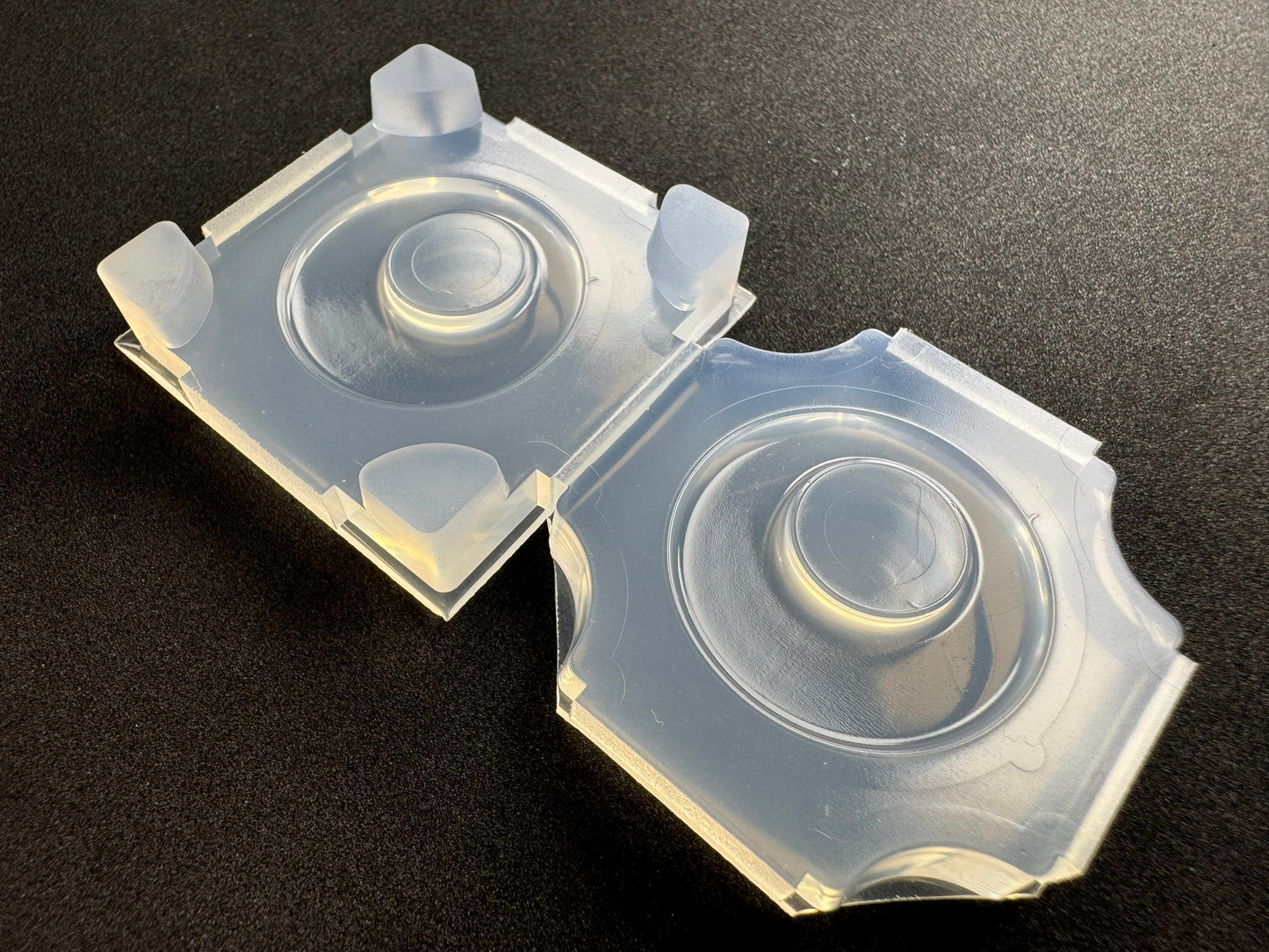 "Circular with holes" resin mold