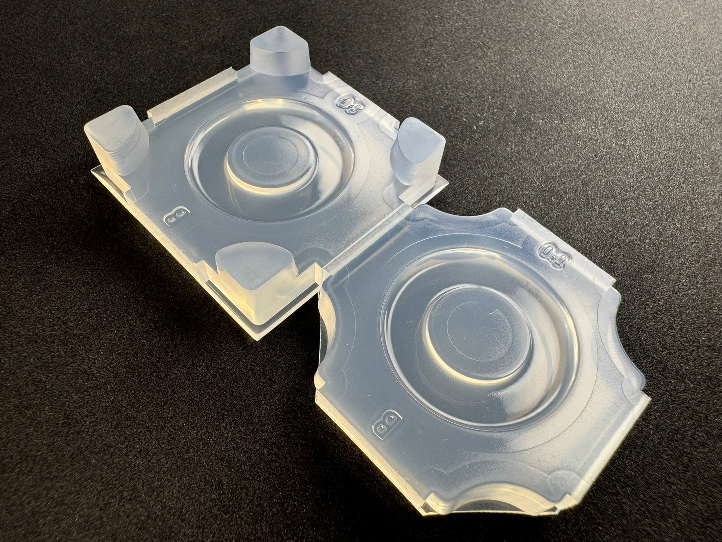 30mm「穴あき円形B」レジン用モールド