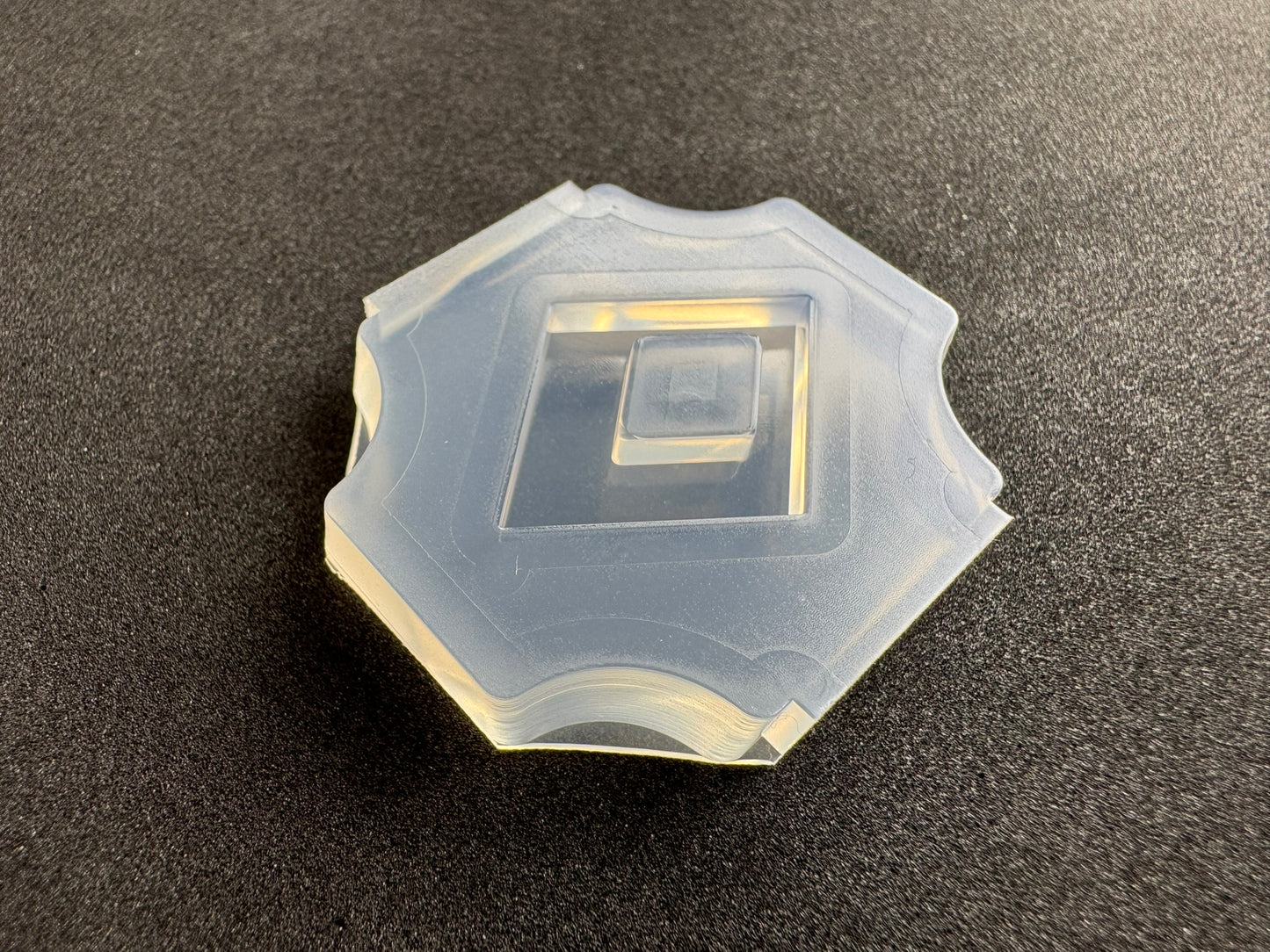 30mm「穴あきプレートダイヤ」レジン用モールド
