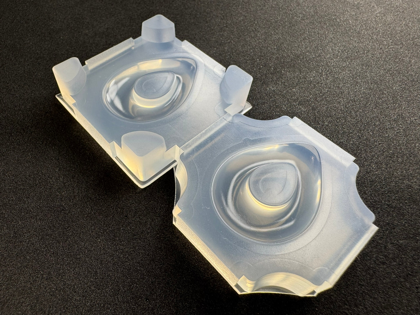 35mm「穴あきドロップ」レジン用モールド