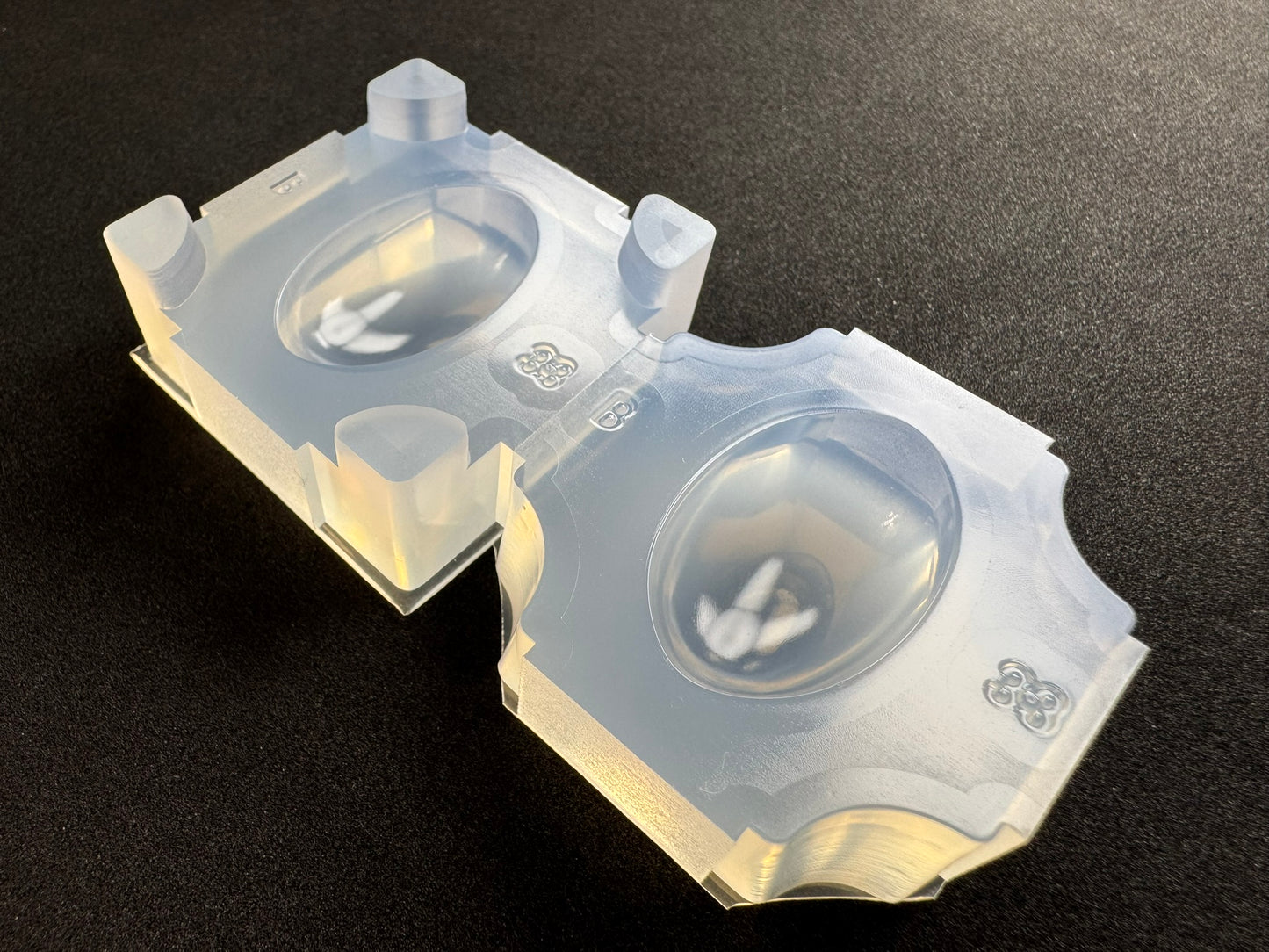 33mm「オーバルB」レジン用モールド