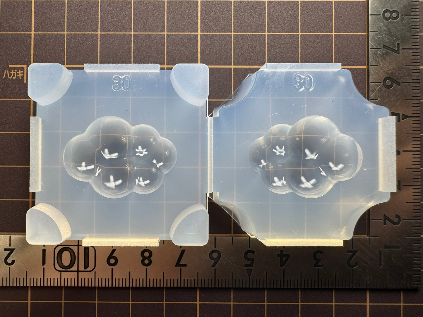 「立体雲」レジン用モールド