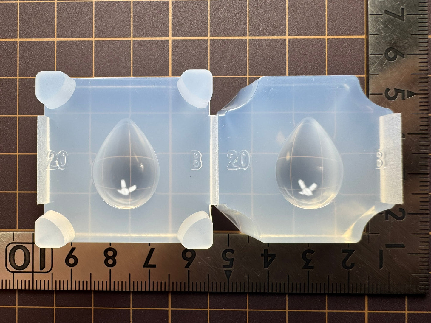 「立体雫B」レジン用モールド