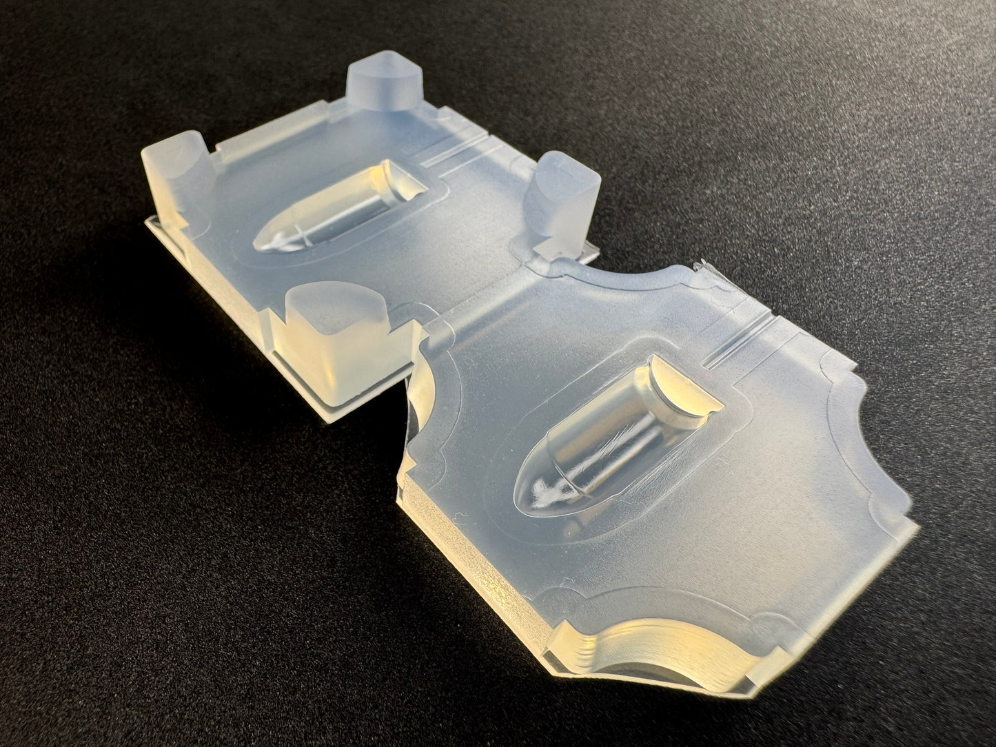 「センターライン付きACP弾」レジン用モールド