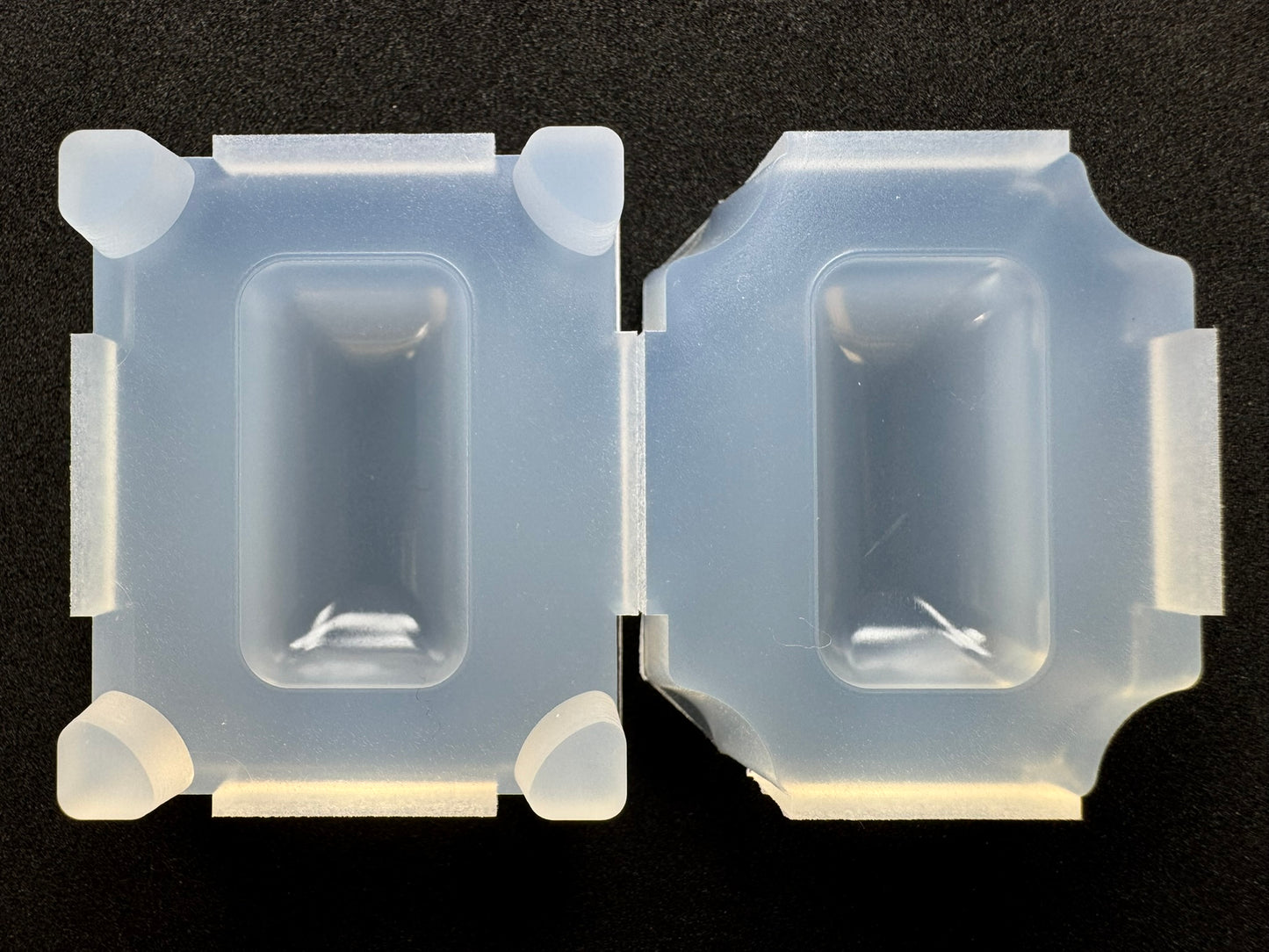 30mm「ぷっくり長方形」レジン用モールド
